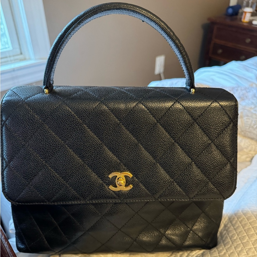 Chanel Caviar Kelly Bag purchased 2000
